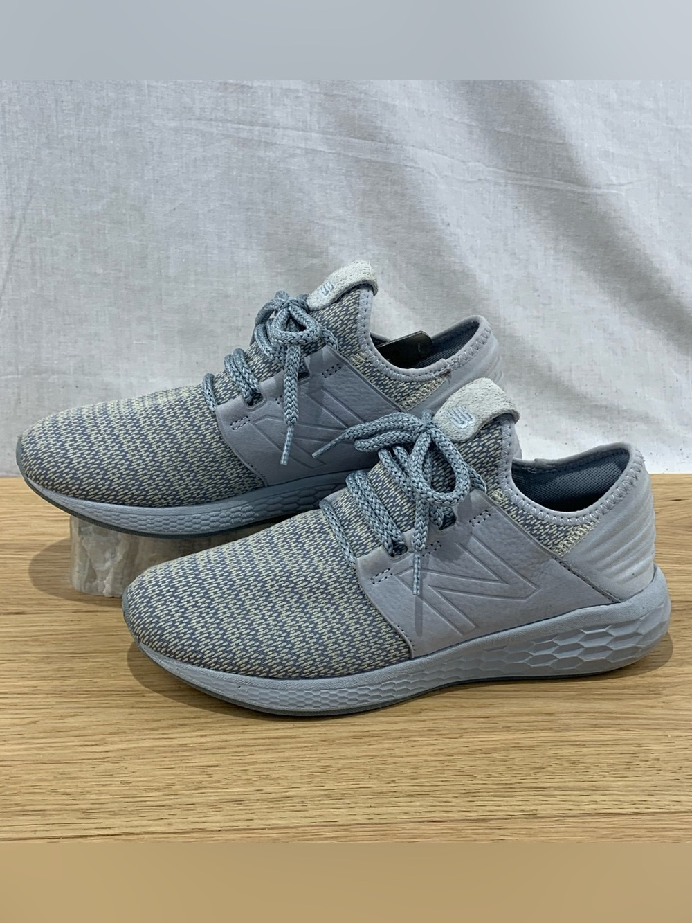 New Balance Fresh Foam Cruz v2 Blue Knit Athletic Running Shoes Women’s Sz 9.5 B